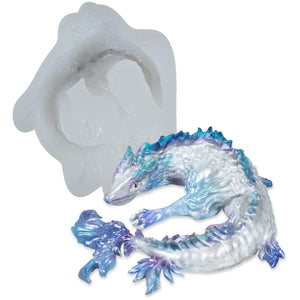 Baby Dragon Silicone Mold. 3d Dragon Mold for Craft. Epoxy Resin Soap  Concrete Etc 