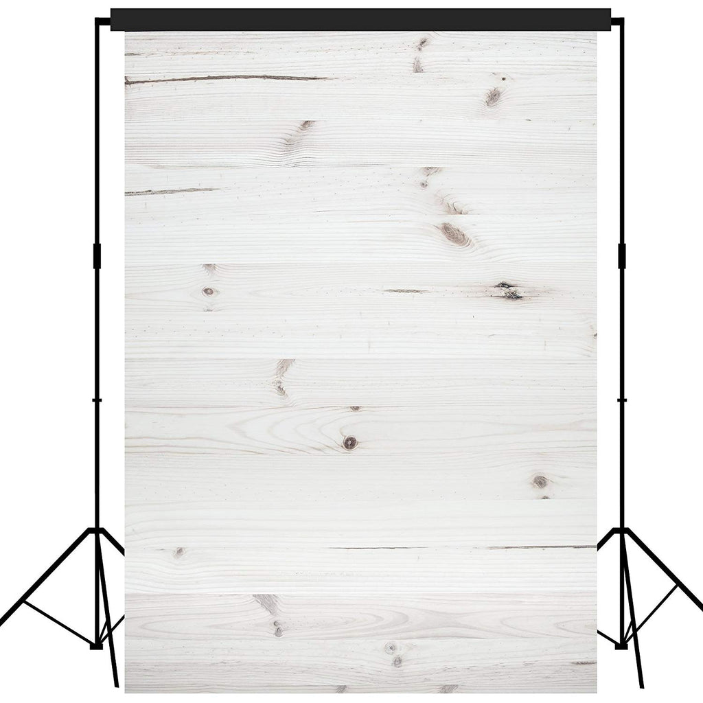 Rustic Distressed Wood Backdrop Photography Background #1781 White