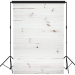 Rustic Distressed Wood Backdrop Photography Background #1781 White