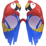 Pirate's Parrot Luau Party Costume Sunglasses Fun Shades