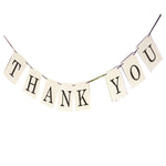 Thank You Bunting Banner for Wedding Anniversary Birthday Parties 11x14.5cm