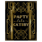 Roaring 20s Gatsby Party Like Gatsby Poster Photo Booth Props Sign 16x12inch A3