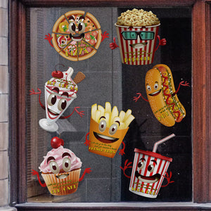 Cola Movie Night Large Prepasted Food Sign Sticker 18inch Height