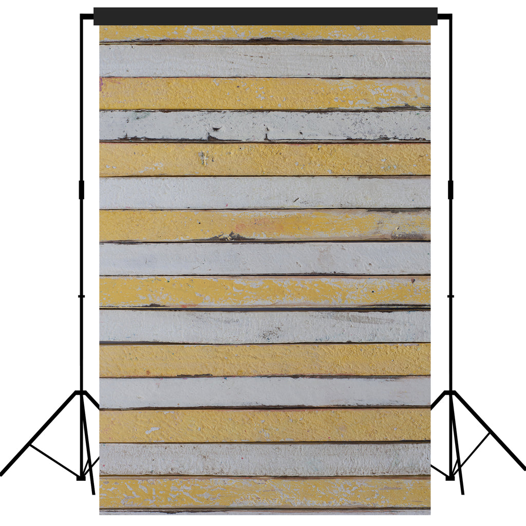 Rustic Distressed Wood Backdrop Photography Background #1745 Khakl and White