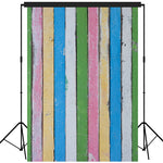 Rustic Distressed Wood Backdrop Photography Background #1750 Multis