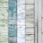 Rustic Distressed Wood Backdrop Photography Background #1752 1759 1771 1772 1773 5-pack