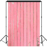 Rustic Distressed Wood Backdrop Photography Background #1756 Pink