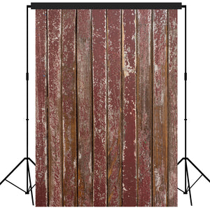 Rustic Distressed Wood Backdrop Photography Background #1757 Mahogany