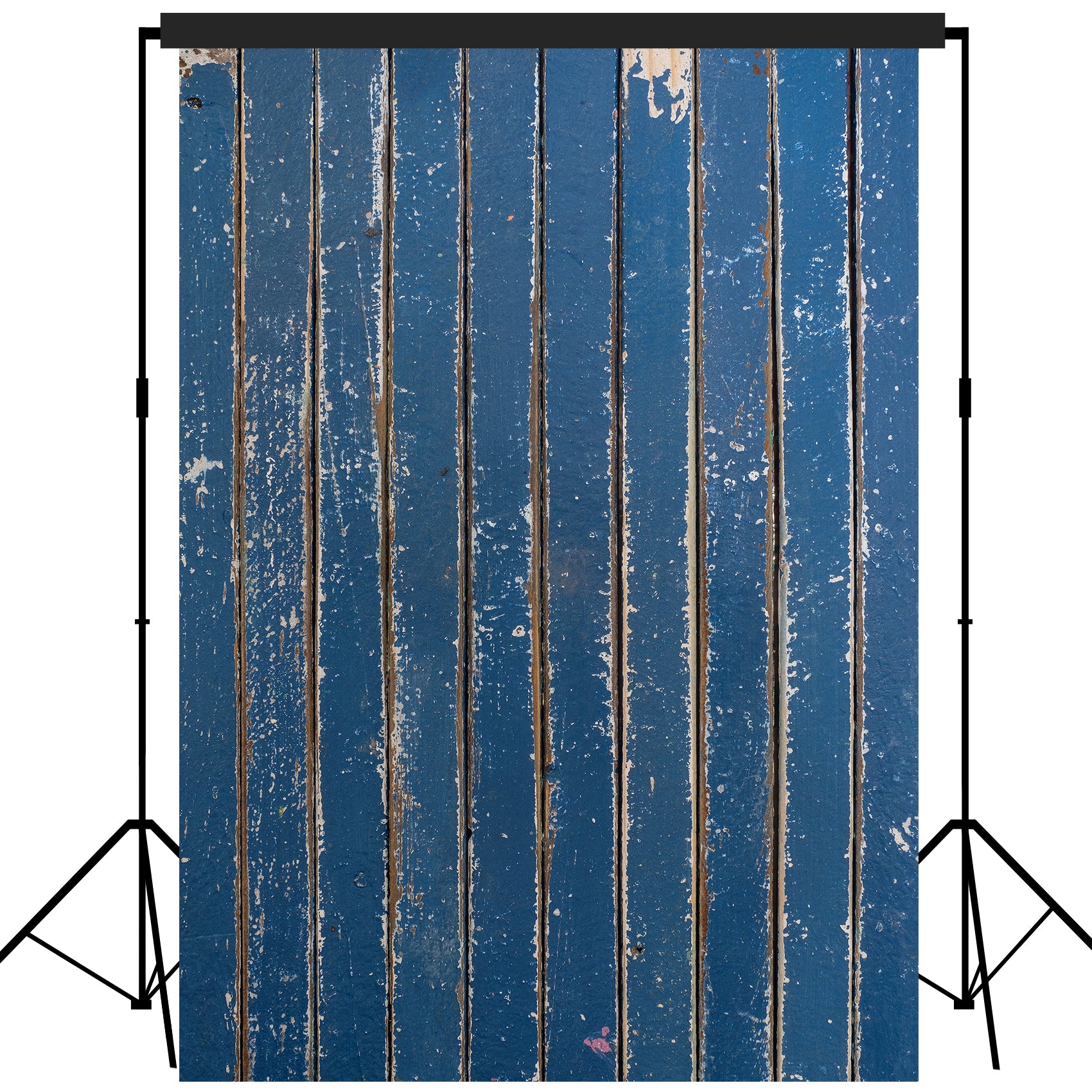 Rustic Distressed Wood Backdrop Photography Background #1758 Indigo