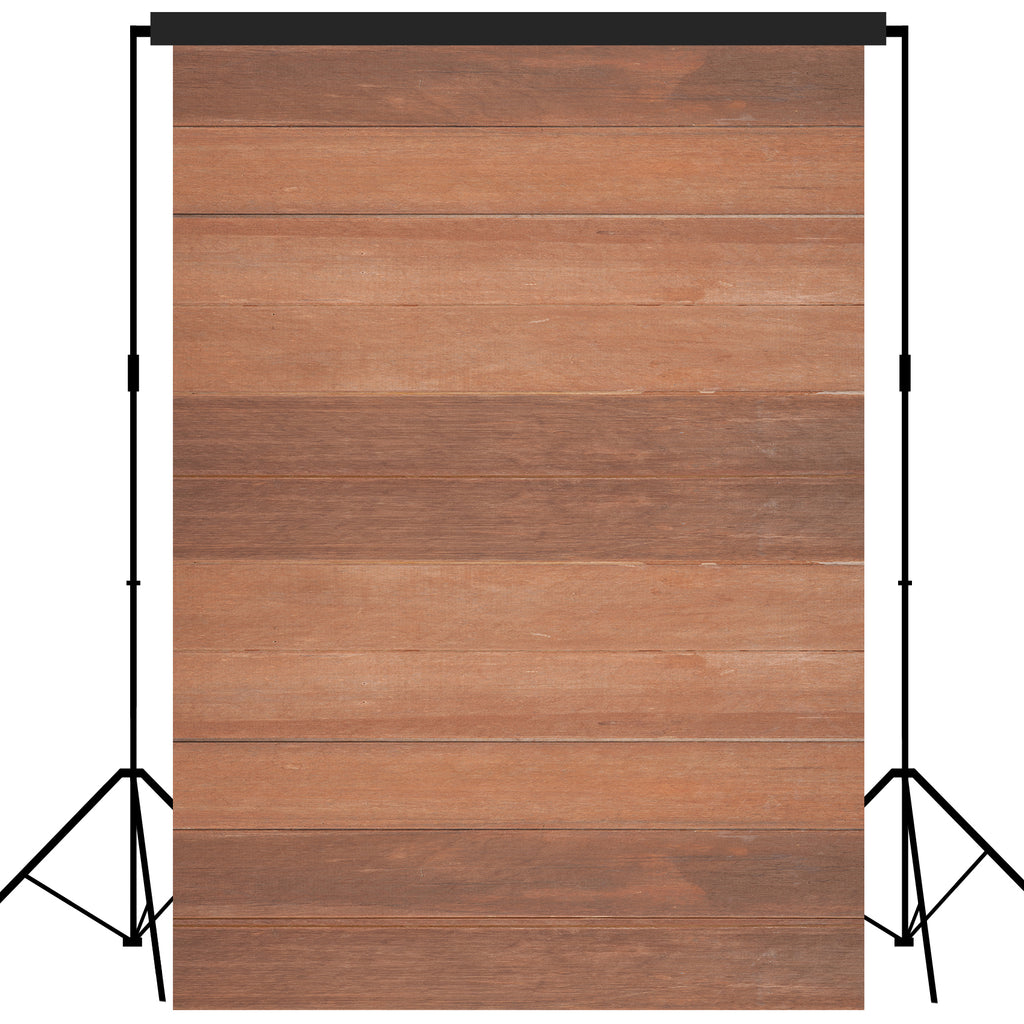 Rustic Distressed Wood Backdrop Photography Background #1760 Brown
