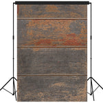 Rustic Distressed Wood Backdrop Photography Background #1766 Brown and Gray