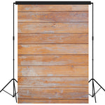 Rustic Distressed Wood Backdrop Photography Background #1768 Brown