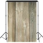 Rustic Distressed Wood Backdrop Photography Background #1782 Pale Brown