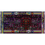 Disco Party Tablecloth Scene Setters 108x54inch