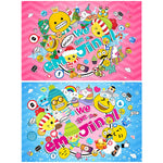 Emoji Hilarious Backdrops 5x3 feet 2-Count We Get so Emojional