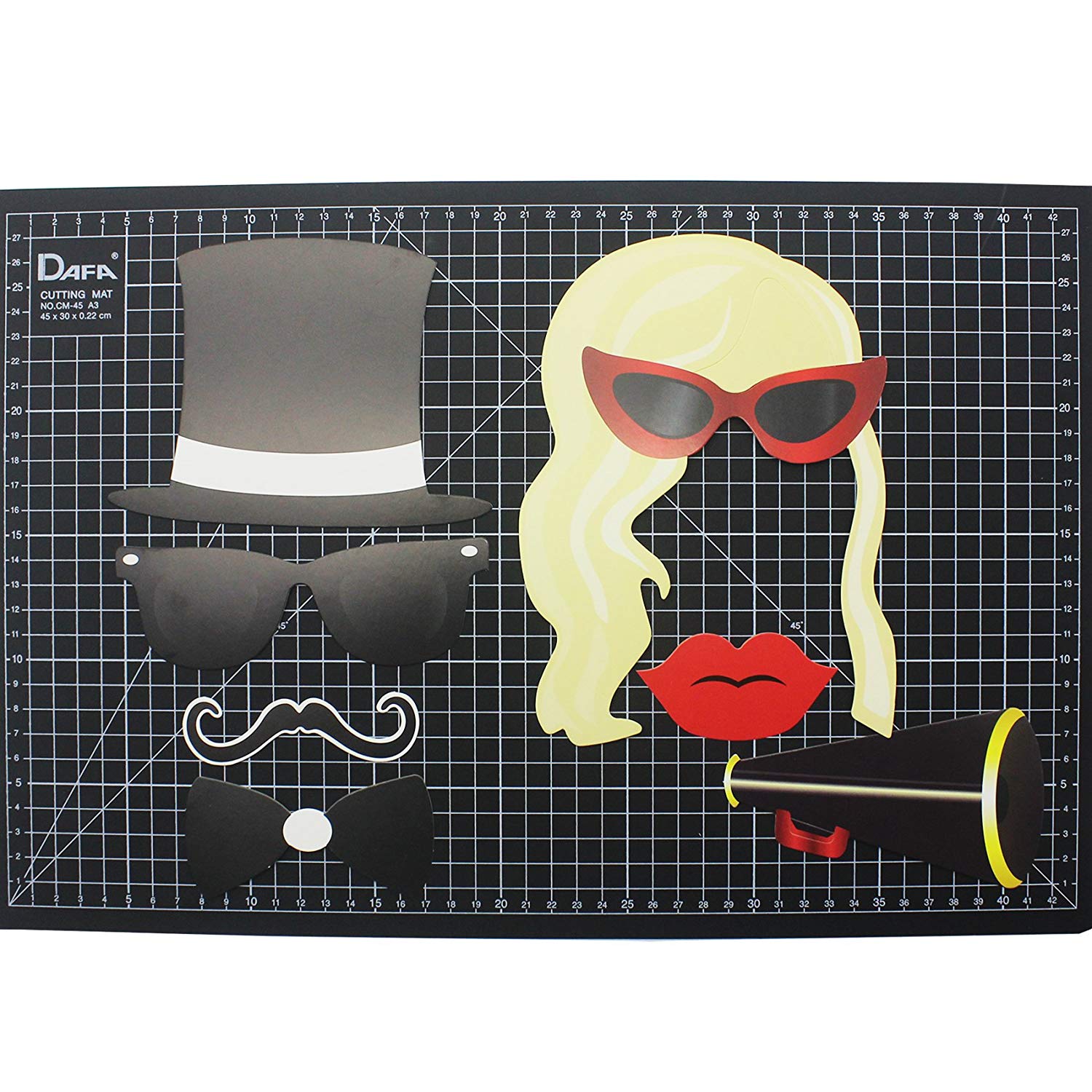 Old Hollywood Glamour Party Photo Booth Props 18 Count