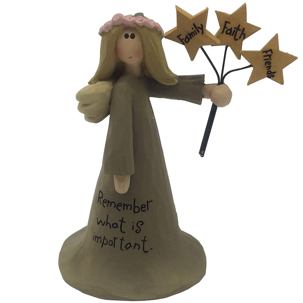 Little Angel Wedding or Birthday Cupcake Cake Topper 3.9-inch Height