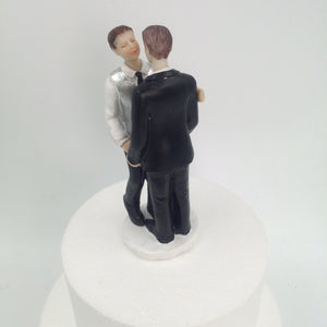 Romance Gay Wedding Cake Topper 6inch