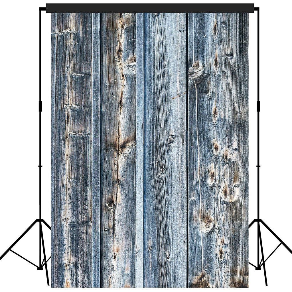 Rustic Distressed Wood Backdrop Photography Background #1791 Slate Gray