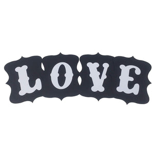 Love Bunting Banner for Wedding Anniversary Celebration Parties 11x15cm