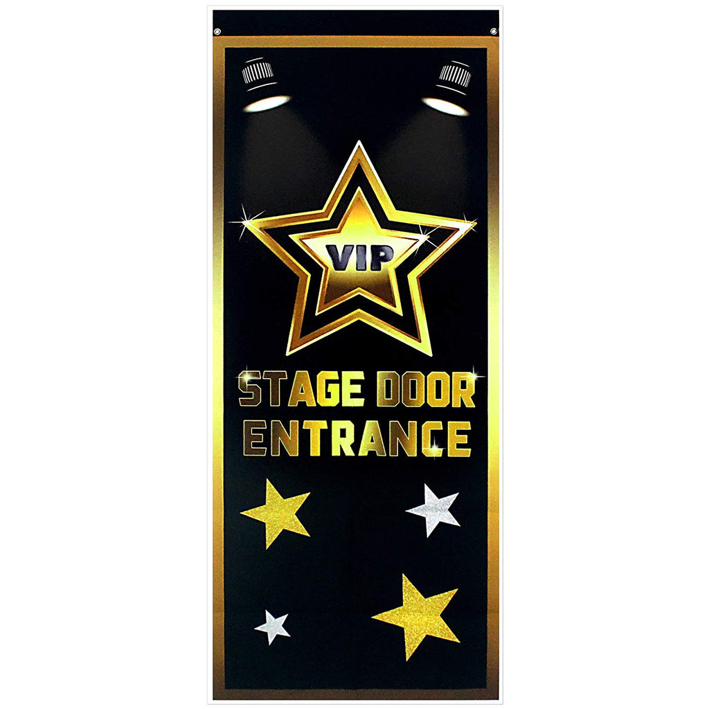 Hollywood Award Night Theatre VIP Stage Door Entrance Doors Cover 72x30inch
