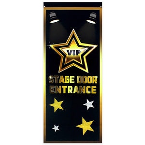 Hollywood Award Night Theatre VIP Stage Door Entrance Doors Cover 72x30inch