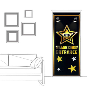 Hollywood Award Night Theatre VIP Stage Door Entrance Doors Cover 72x30inch