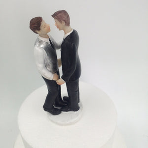Romance Gay Wedding Cake Topper 6inch