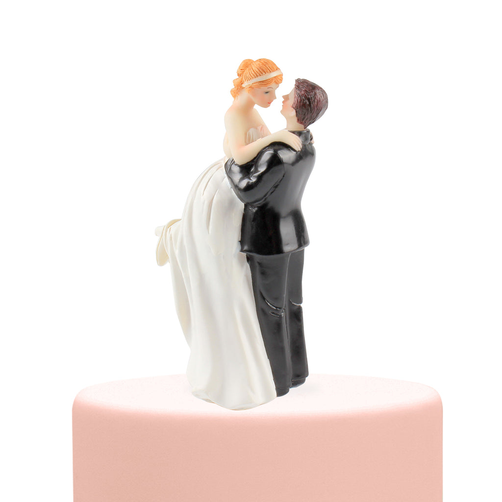True Romance Couple Bride and Groom Wedding Cake Topper 6.3 inch