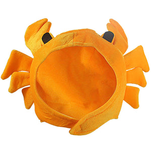 Humor Crab Tropical Party Costume Hat