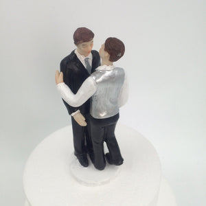 Romance Gay Wedding Cake Topper 6inch