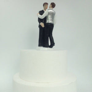 Romance Gay Wedding Cake Topper 6inch