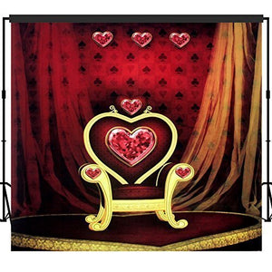 Vegas Casino Night Pokers Stage Backdrop Photography Background 10x10 feet