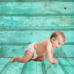 Rustic Distressed Wood Backdrop Photography Background #1794 Emerald