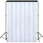 Rustic Distressed Wood Backdrop Photography Background #1796 White
