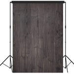 Rustic Distressed Wood Backdrop Photography Background #1780 Black