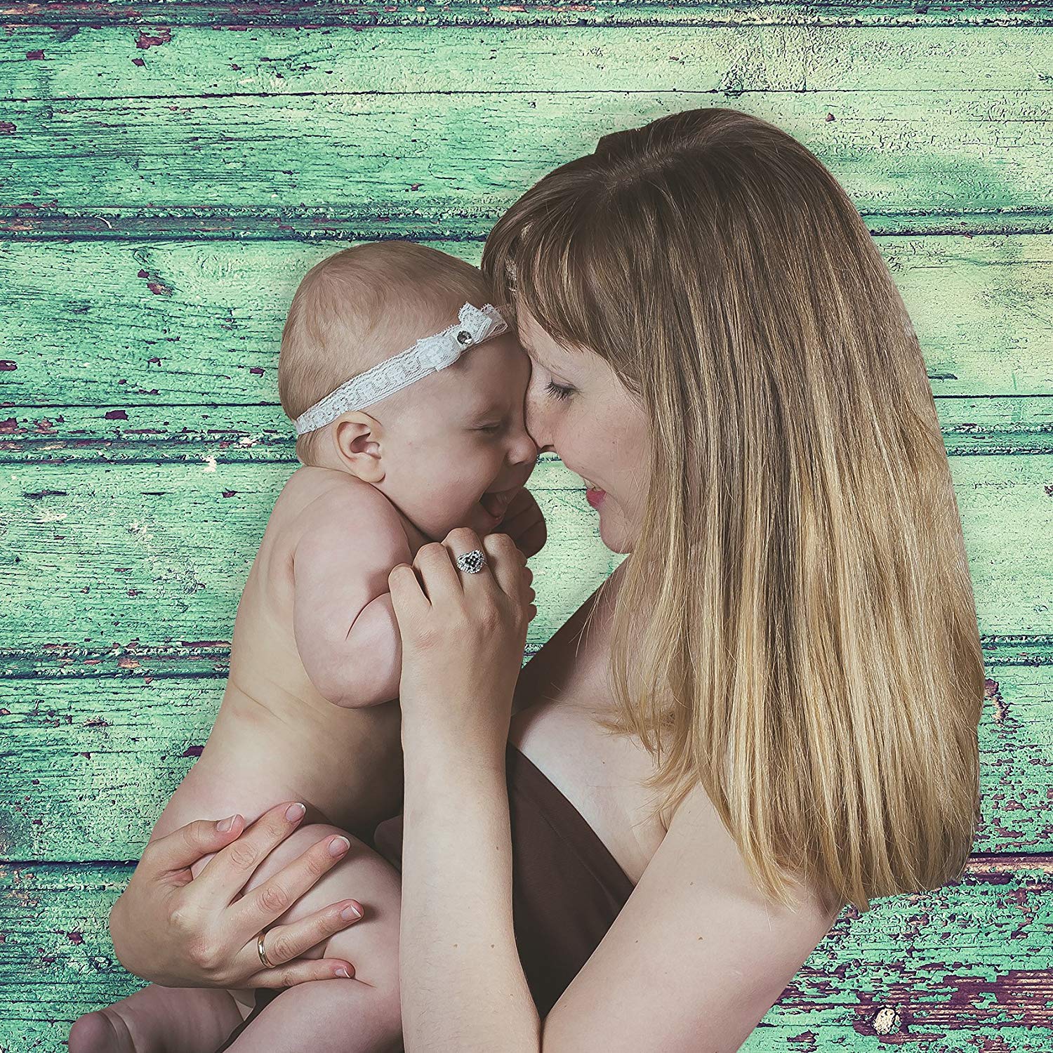 Rustic Distressed Wood Backdrop Photography Background #1793 Mint